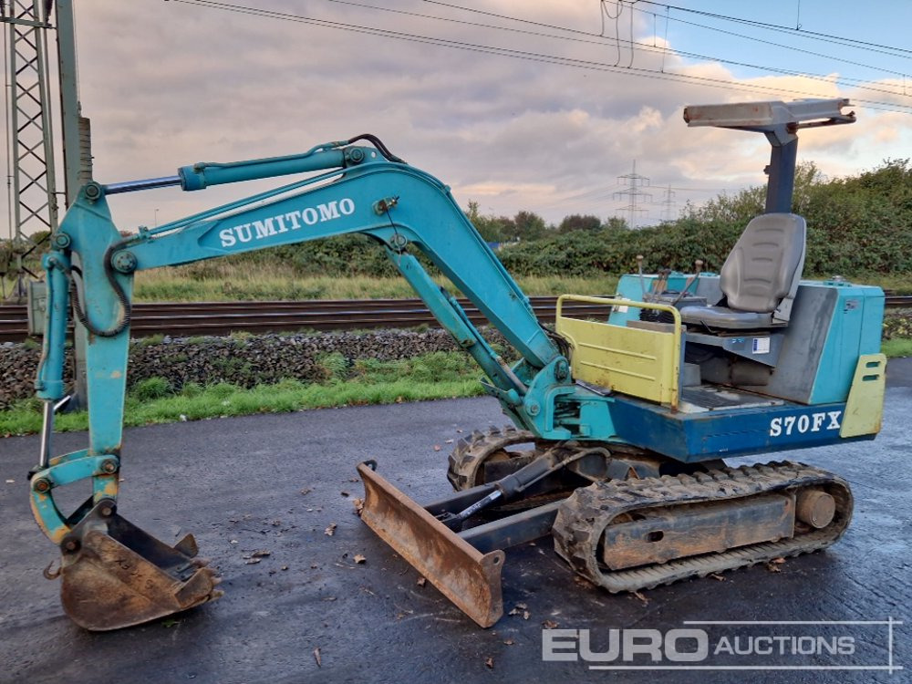 Sumitomo S70FX3 - Mini excavator: picture 1 Sumitomo S70FX3 - Mini excavator: picture 1