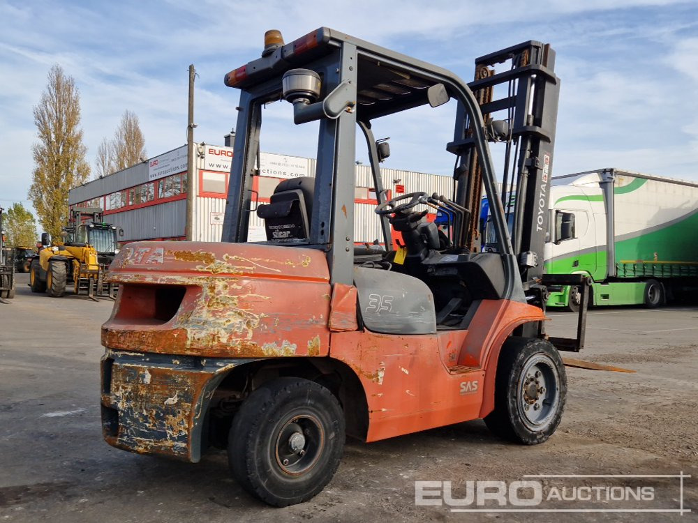 Toyota 02-7FDFJ35 - Forklift: picture 4 Toyota 02-7FDFJ35 - Forklift: picture 4