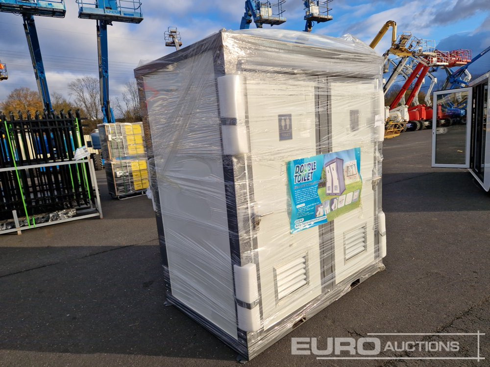 Unused 2024 Portable Toilet, Double,L1300 x W2160 x H2360mm - Construction container: picture 4 Unused 2024 Portable Toilet, Double,L1300 x W2160 x H2360mm - Construction container: picture 4