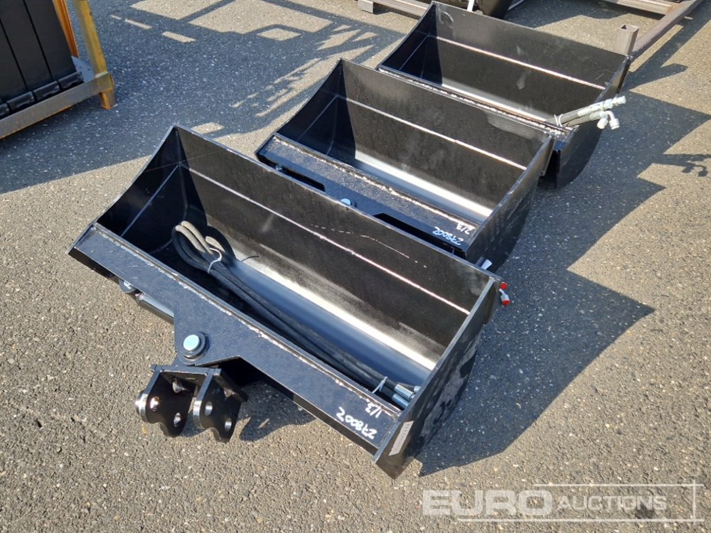 Unused 24", 24", 34" Tilt Ditching Buckets to suit Mini Excavator - Bucket: picture 3 Unused 24", 24", 34" Tilt Ditching Buckets to suit Mini Excavator - Bucket: picture 3