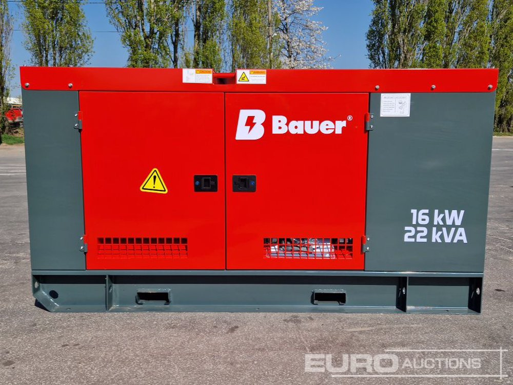 Unused Bauer GFS-16KW - Generator set: picture 2 Unused Bauer GFS-16KW - Generator set: picture 2