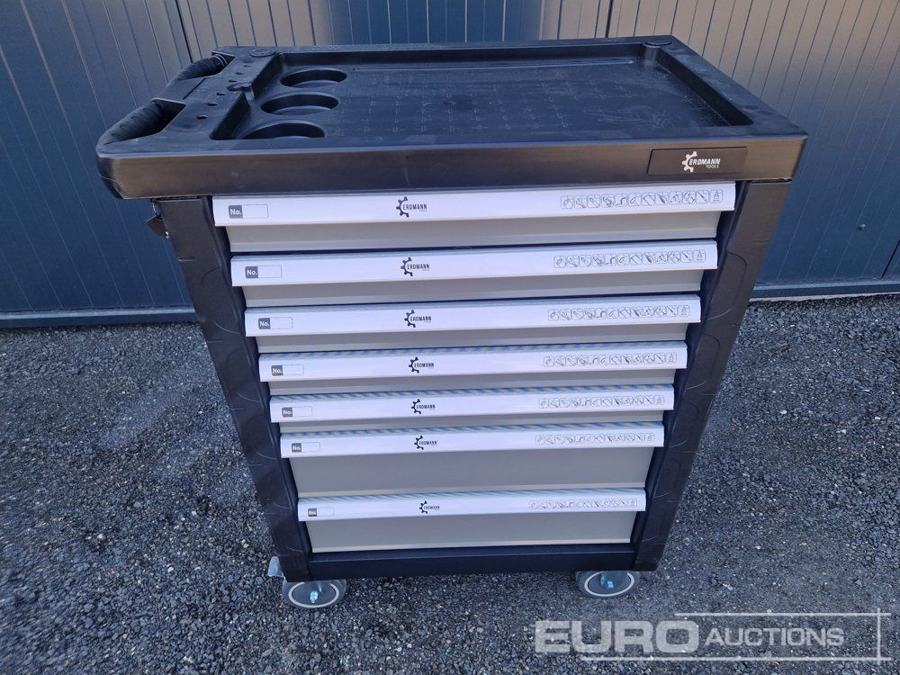 Unused Erdmann XXl Edition 7 Drawer Tool Cabinet c/w Profi Tools - Garage equipment: picture 3 Unused Erdmann XXl Edition 7 Drawer Tool Cabinet c/w Profi Tools - Garage equipment: picture 3