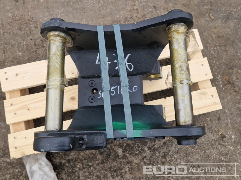 Unused HSW01M/OQ40 Mechanical adapter MS01 with OQ40 frame and load hook, weight: 40 kg, excavator class: up to 2.5 t - Quick coupler: picture 5 Unused HSW01M/OQ40 Mechanical adapter MS01 with OQ40 frame and load hook, weight: 40 kg, excavator class: up to 2.5 t - Quick coupler: picture 5
