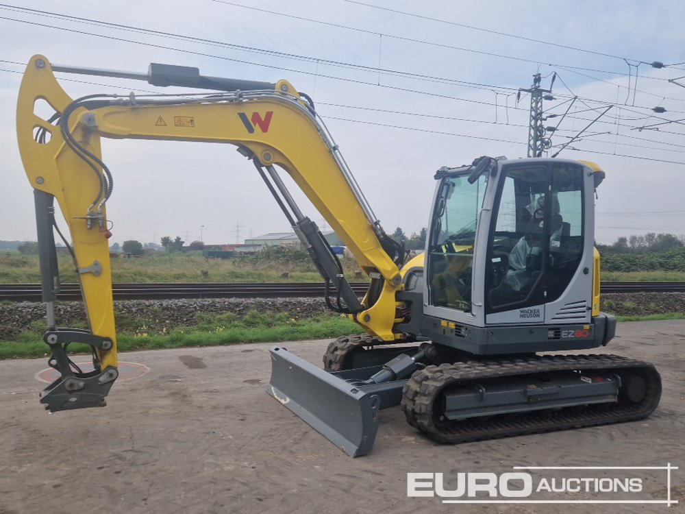 Unused Wacker Neuson EZ80 - Mini excavator: picture 1 Unused Wacker Neuson EZ80 - Mini excavator: picture 1