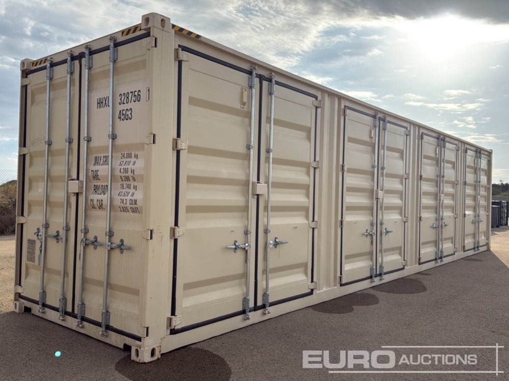 2024 40' HQ Container, One Side Multi-Door, 4 Doors - Shipping container: picture 1 2024 40' HQ Container, One Side Multi-Door, 4 Doors - Shipping container: picture 1