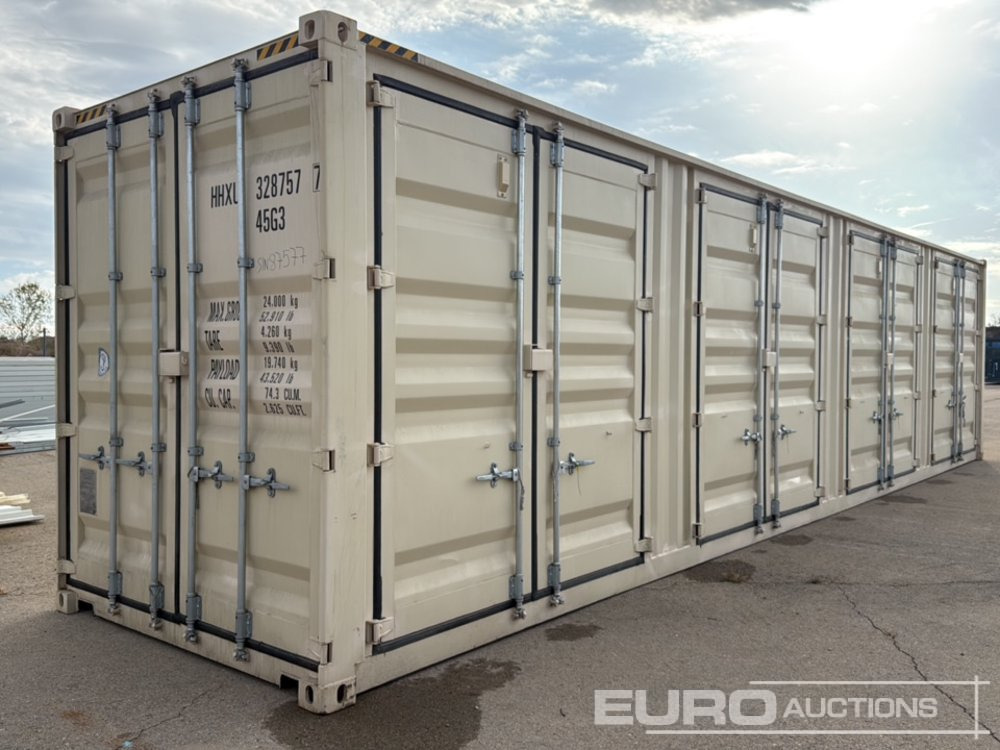 2024 40' HQ Container, One Side Multi-Door, 4 Doors - Shipping container: picture 1 2024 40' HQ Container, One Side Multi-Door, 4 Doors - Shipping container: picture 1