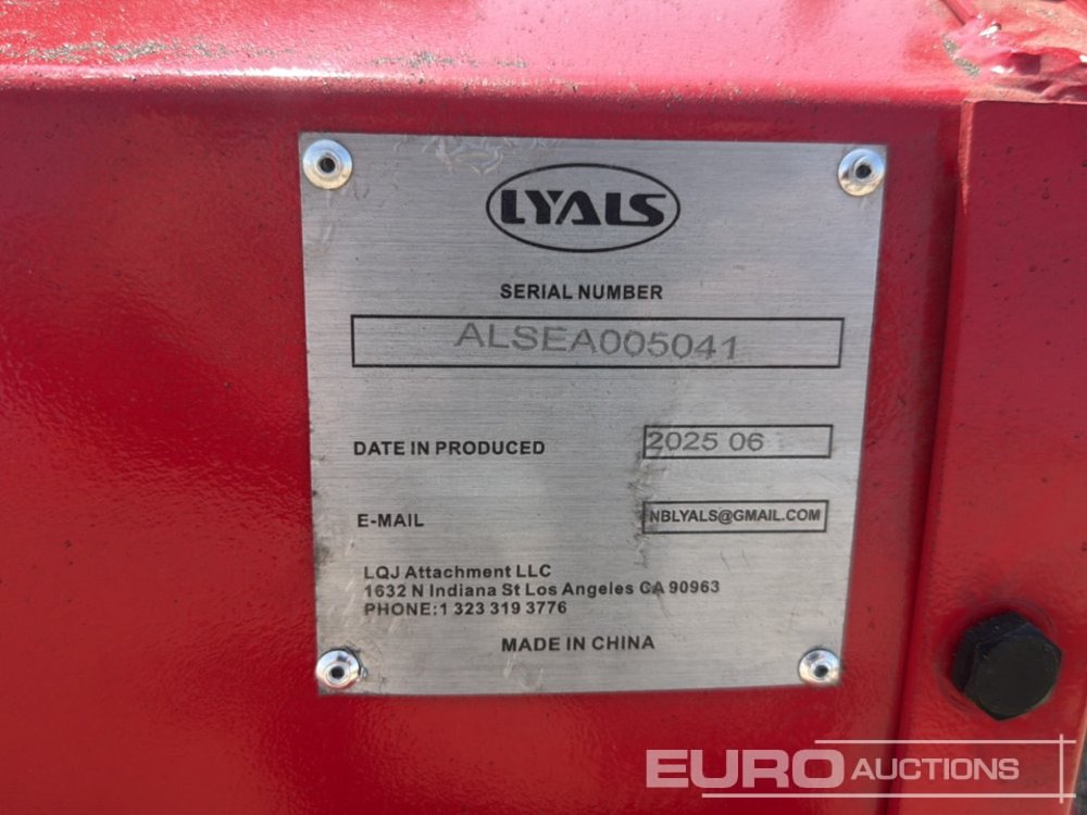 Agricultural machinery Unused 2025 Lyals ALS 233L: picture 10