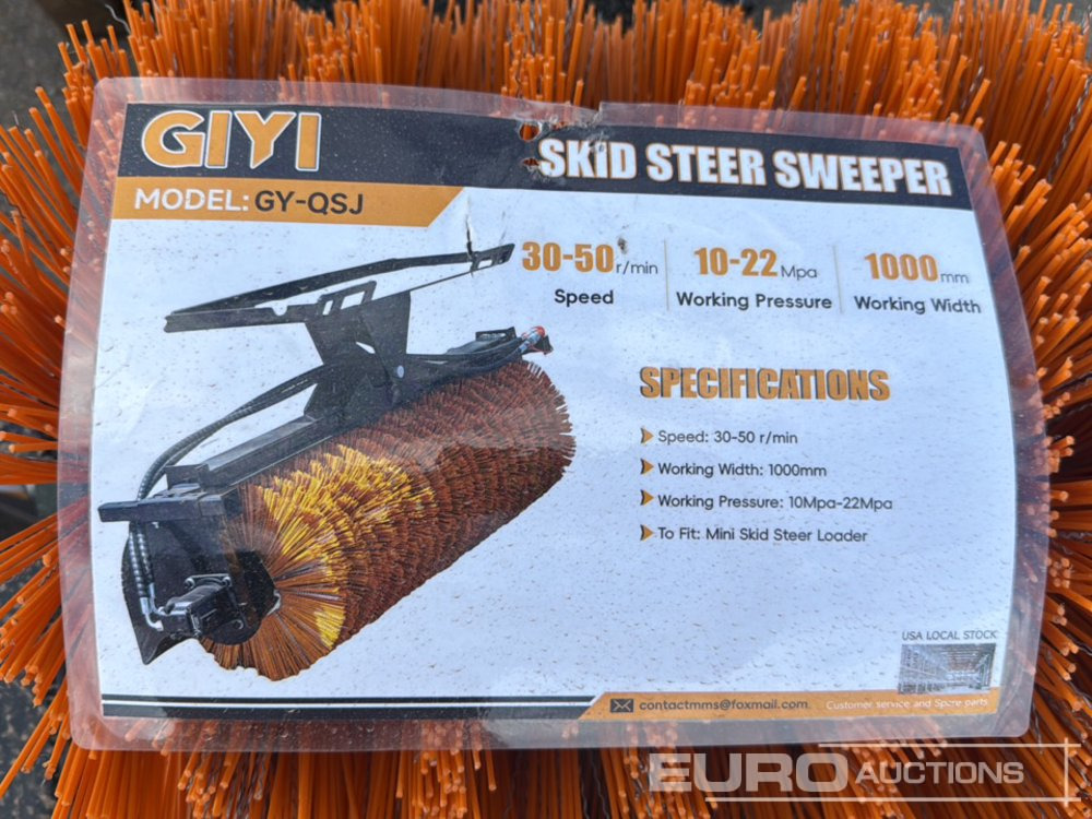 Unused 2025 GIYI GY-QSJ - Attachment for Skid steer loader: picture 5 Unused 2025 GIYI GY-QSJ - Attachment for Skid steer loader: picture 5