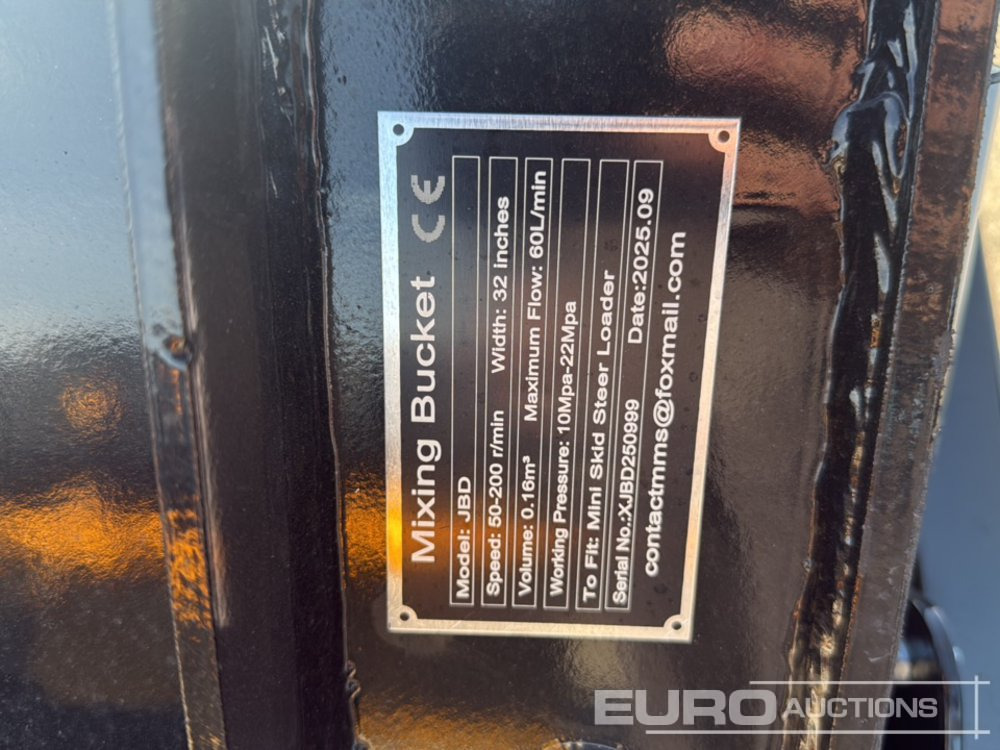 Unused 2025 GIYI GY-JBD - Bucket: picture 5 Unused 2025 GIYI GY-JBD - Bucket: picture 5