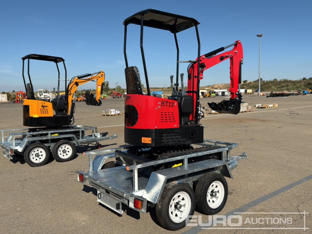 Unused 2025 JPC HT12 - Mini excavator: picture 1 Unused 2025 JPC HT12 - Mini excavator: picture 1