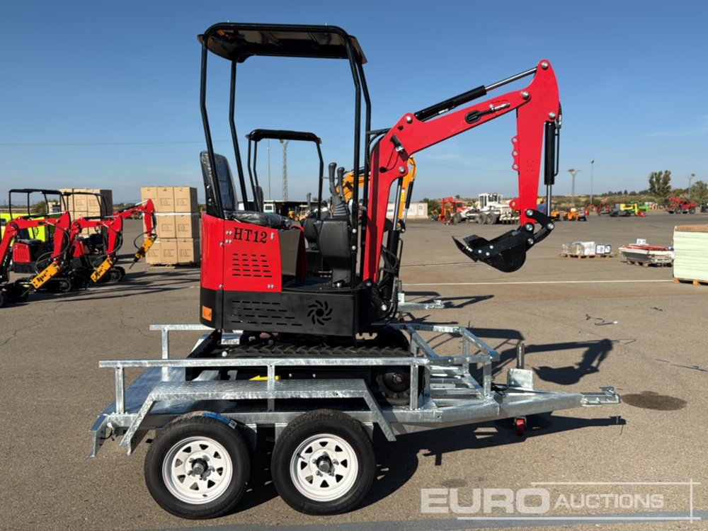 Unused 2025 JPC HT12 - Mini excavator: picture 2 Unused 2025 JPC HT12 - Mini excavator: picture 2
