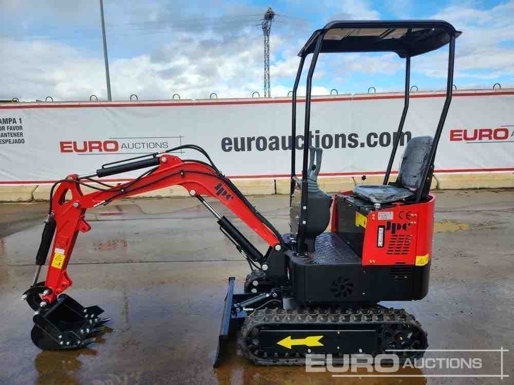 Unused JPC HT 12 - Mini excavator: picture 2 Unused JPC HT 12 - Mini excavator: picture 2