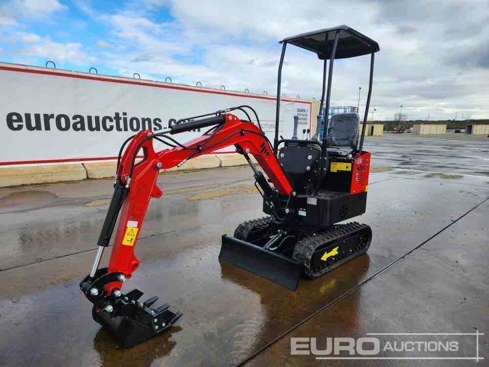 Unused JPC HT 12 - Mini excavator: picture 1 Unused JPC HT 12 - Mini excavator: picture 1
