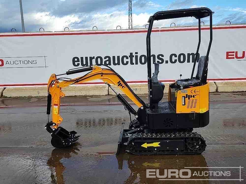 Unused JPC HT 12 - Mini excavator: picture 2 Unused JPC HT 12 - Mini excavator: picture 2