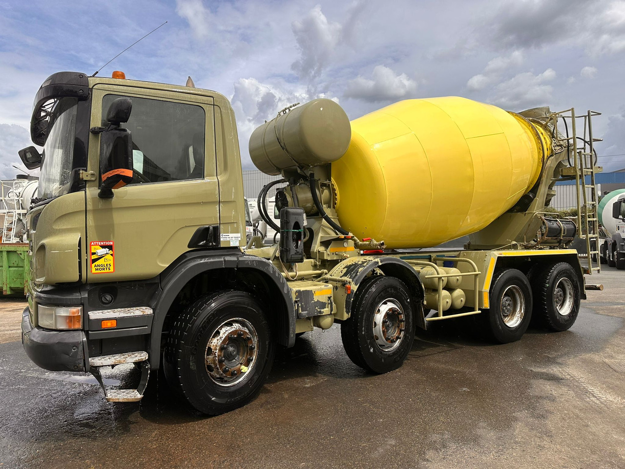 Camion béton Scania P380 CP-230-MP - Concrete mixer truck: picture 2 Camion béton Scania P380 CP-230-MP - Concrete mixer truck: picture 2