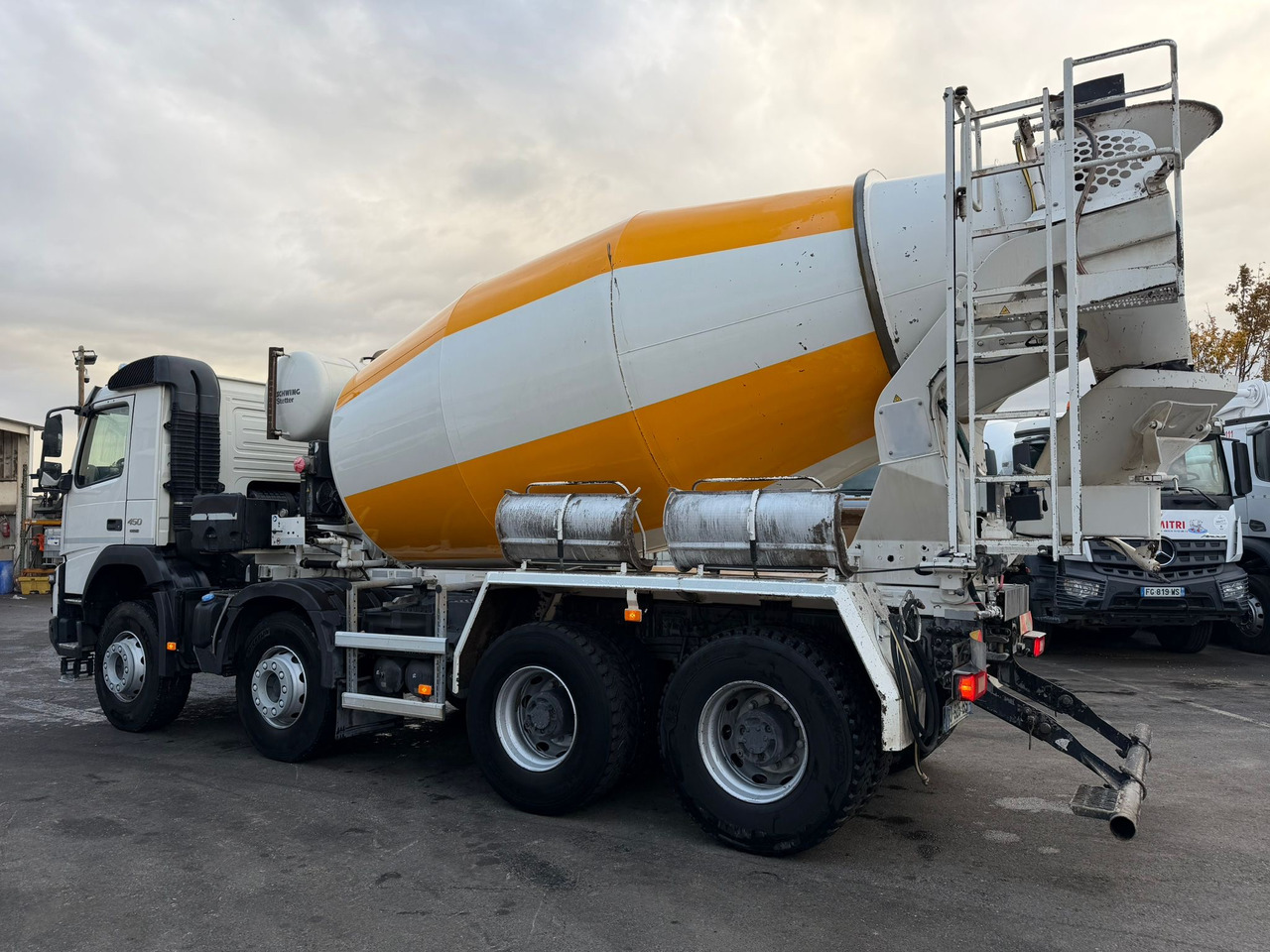 Camion béton Volvo FMX 450 FJ-925-BS - Concrete mixer truck: picture 4 Camion béton Volvo FMX 450 FJ-925-BS - Concrete mixer truck: picture 4
