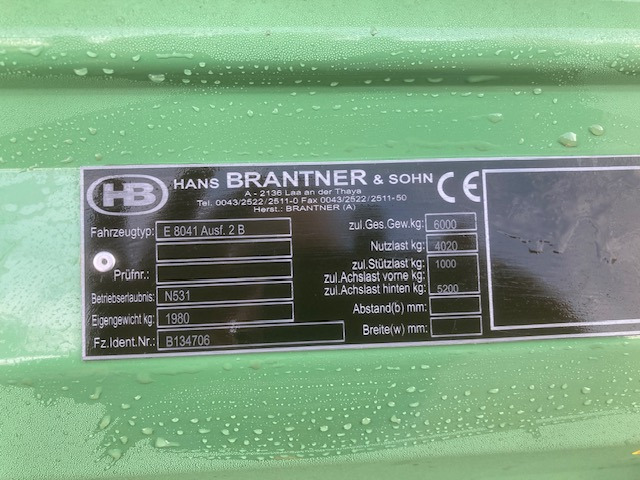 Brantner E 6040 POWER FLEX - Farm tipping trailer/ Dumper: picture 2 Brantner E 6040 POWER FLEX - Farm tipping trailer/ Dumper: picture 2
