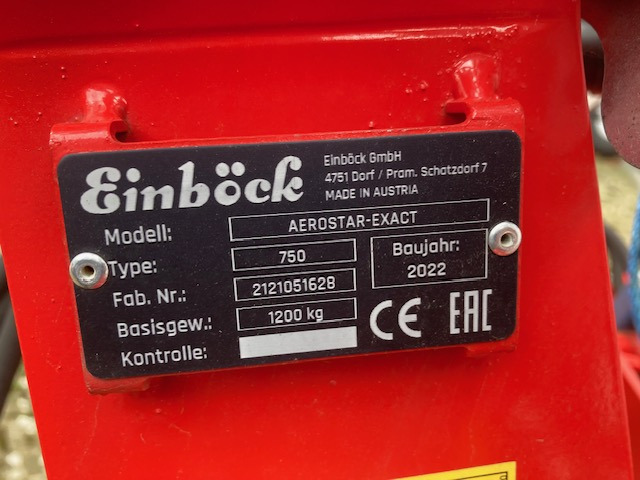Einböck AEROSTAR-EXACT 750 - Plow: picture 2 Einböck AEROSTAR-EXACT 750 - Plow: picture 2