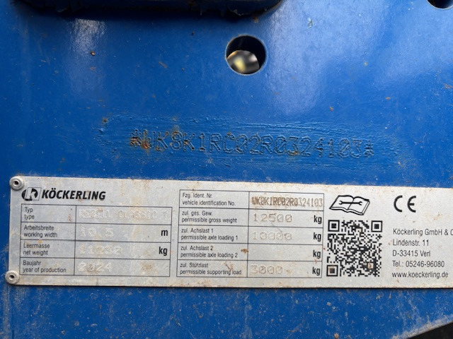 Köckerling Rebell classic 1050 T - Harrow: picture 2 Köckerling Rebell classic 1050 T - Harrow: picture 2