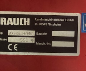 Rauch Axera H EMC - Fertilizer spreader: picture 2 Rauch Axera H EMC - Fertilizer spreader: picture 2