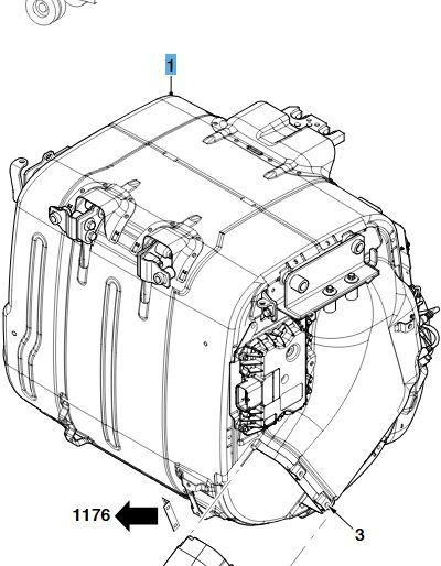 DAF EXHAUST 2140970 - Muffler/ Exhaust system for Truck: picture 1 DAF EXHAUST 2140970 - Muffler/ Exhaust system for Truck: picture 1