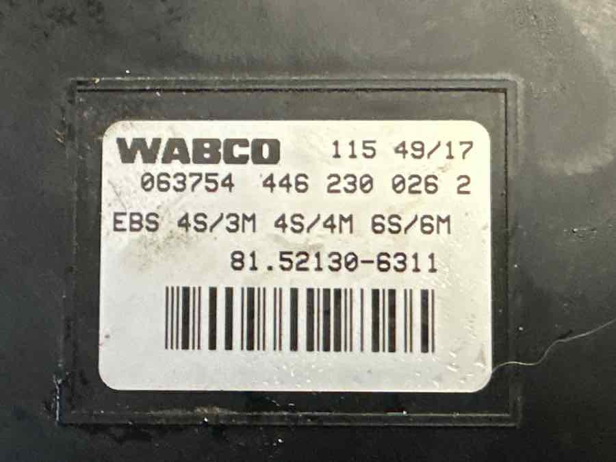 MAN FOOT BREAKE VALVE 81.52130-6311 - Brake valve for Truck: picture 3 MAN FOOT BREAKE VALVE 81.52130-6311 - Brake valve for Truck: picture 3