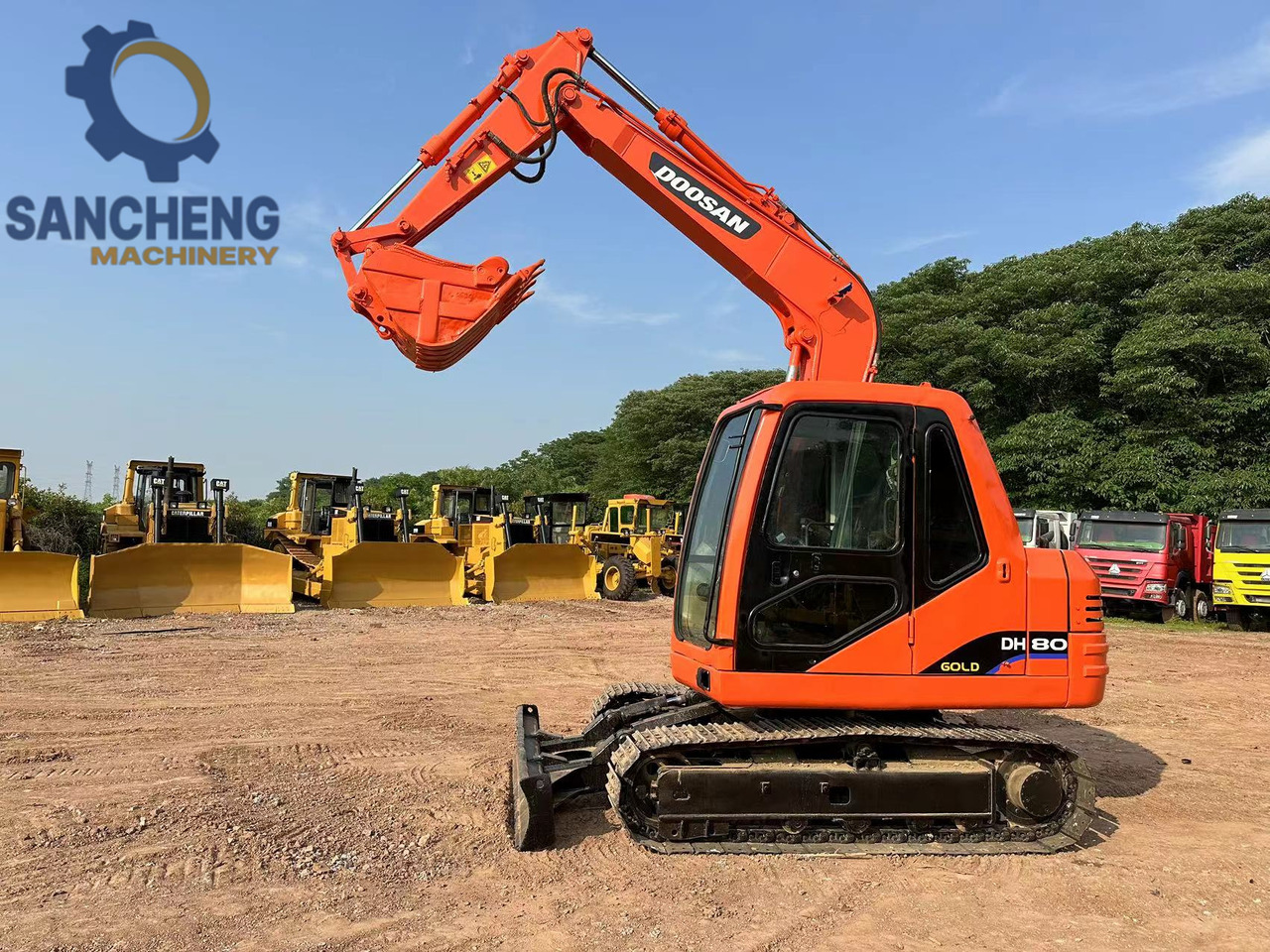DOOSAN DH80 Mini Excavator - Crawler excavator: picture 5 DOOSAN DH80 Mini Excavator - Crawler excavator: picture 5