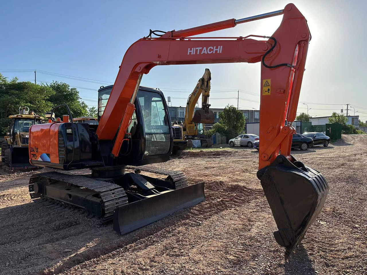 HITACHI ZAXIS ZX70 - Mini excavator: picture 1 HITACHI ZAXIS ZX70 - Mini excavator: picture 1