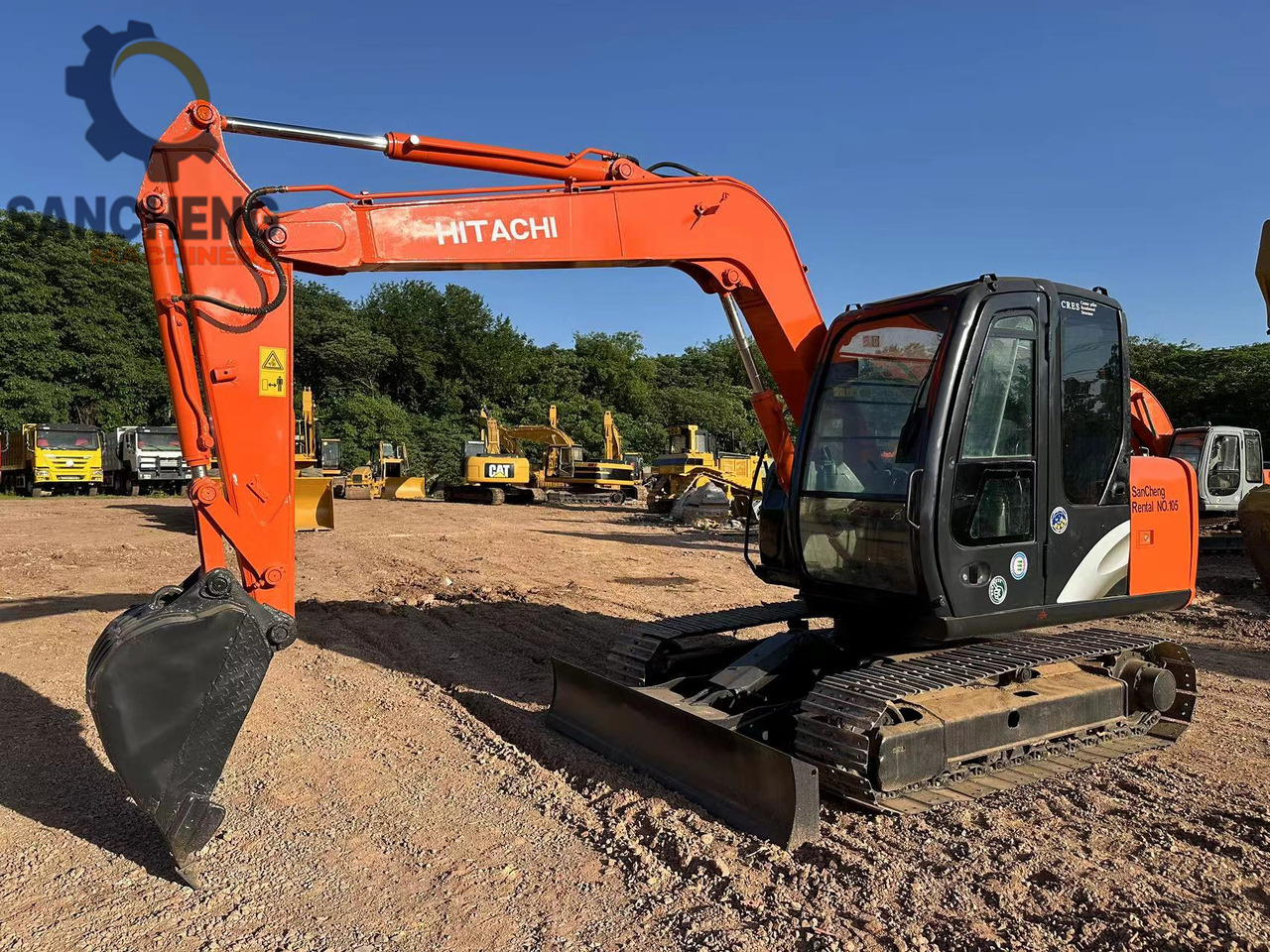 HITACHI ZAXIS ZX70 leasing HITACHI ZAXIS ZX70: picture 8