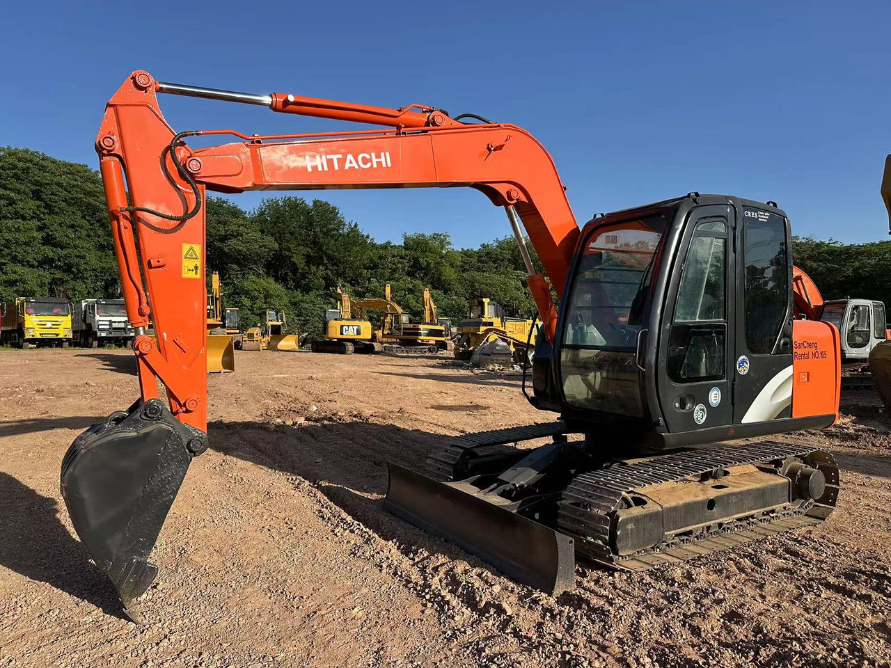 HITACHI ZAXIS ZX70 - Mini excavator: picture 2 HITACHI ZAXIS ZX70 - Mini excavator: picture 2