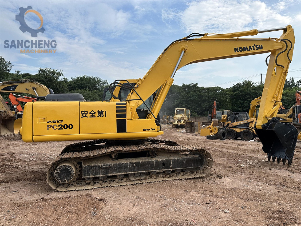 KOMATSU PC200-6 - Crawler excavator: picture 2 KOMATSU PC200-6 - Crawler excavator: picture 2