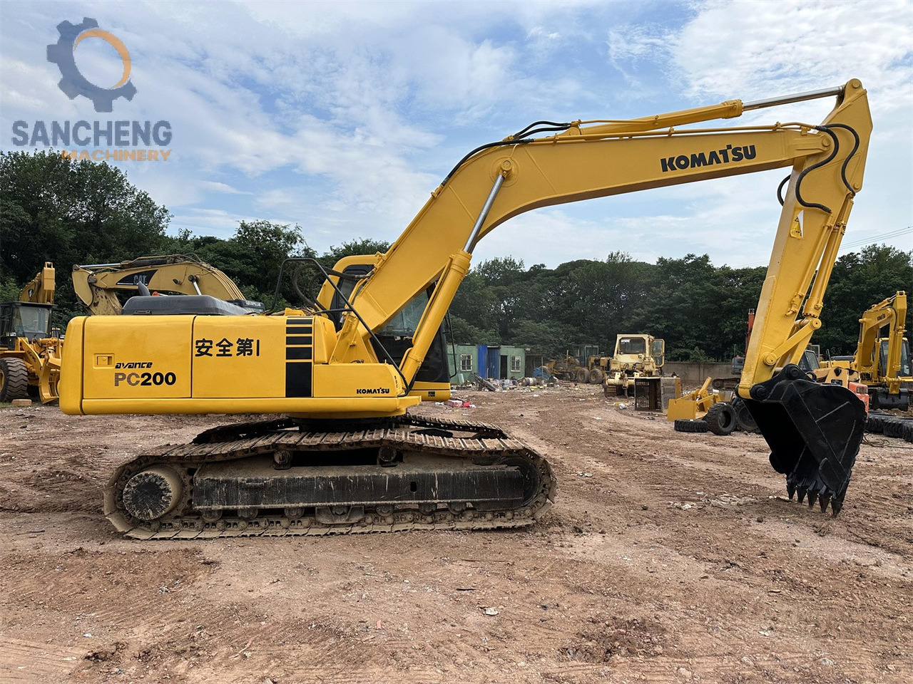 KOMATSU PC200-6 - Crawler excavator: picture 3 KOMATSU PC200-6 - Crawler excavator: picture 3