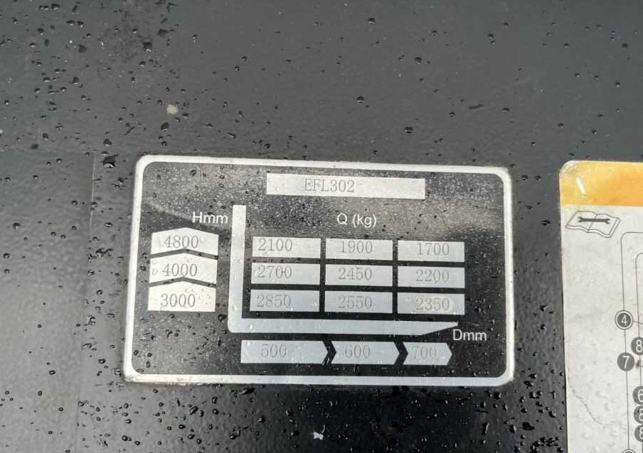 EP Equipment EFL302 - Electric forklift: picture 5 EP Equipment EFL302 - Electric forklift: picture 5