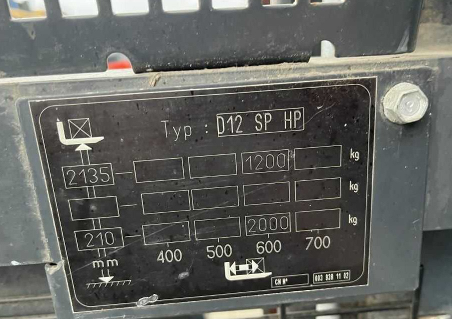 Linde D12HPSP - Stacker: picture 1 Linde D12HPSP - Stacker: picture 1
