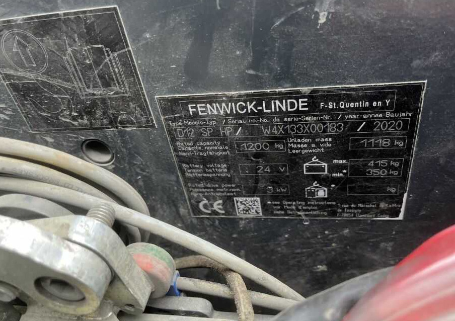 Linde D12HPSP - Stacker: picture 4 Linde D12HPSP - Stacker: picture 4