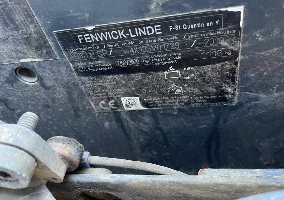 Linde D12HPSP - Stacker: picture 2 Linde D12HPSP - Stacker: picture 2