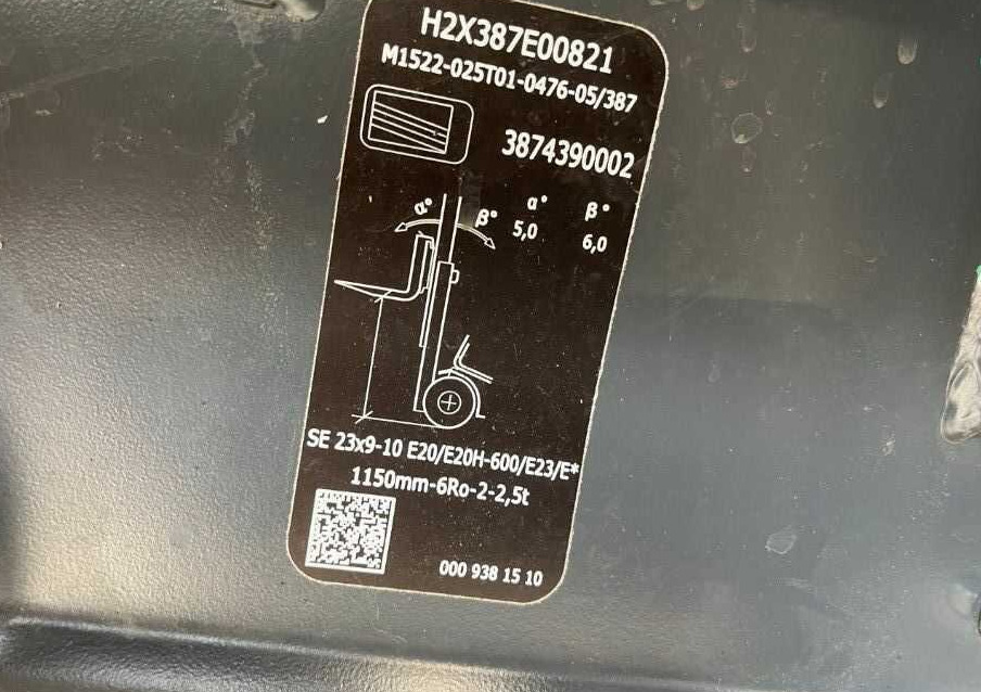 Linde E20-01 - Electric forklift: picture 5 Linde E20-01 - Electric forklift: picture 5