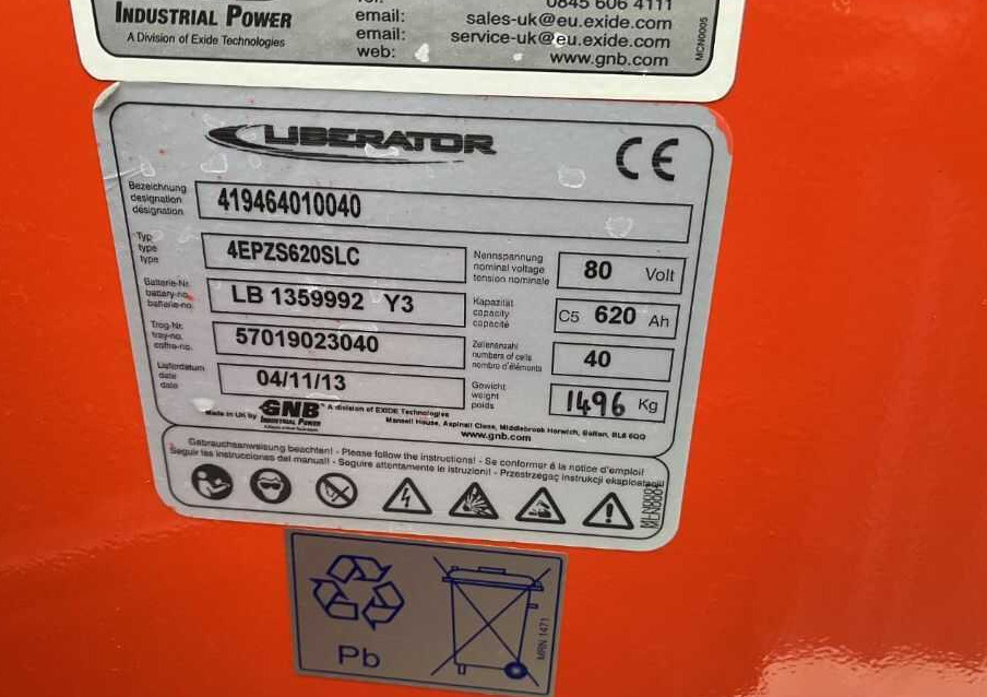 Electric forklift Linde E20H-01/600: picture 10 Electric forklift Linde E20H-01/600: picture 10