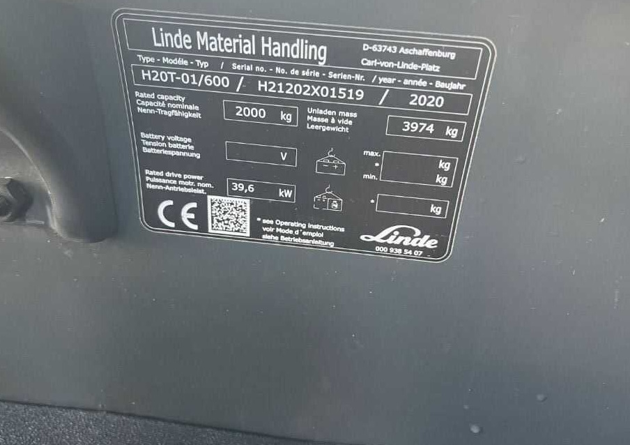 Linde H20T-01/600 - LPG forklift: picture 4 Linde H20T-01/600 - LPG forklift: picture 4