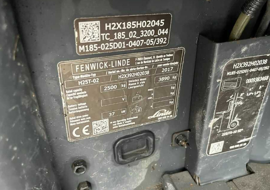 Linde H25T-01 - LPG forklift: picture 4 Linde H25T-01 - LPG forklift: picture 4