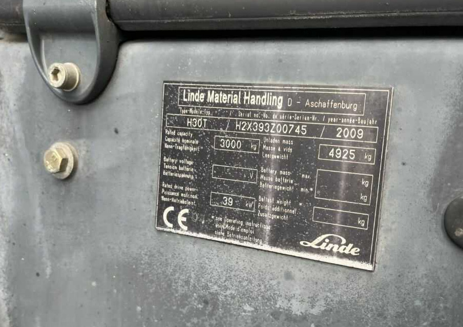 Linde H30T-01 - LPG forklift: picture 4 Linde H30T-01 - LPG forklift: picture 4