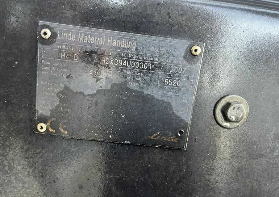 Linde H45D - Diesel forklift: picture 4 Linde H45D - Diesel forklift: picture 4