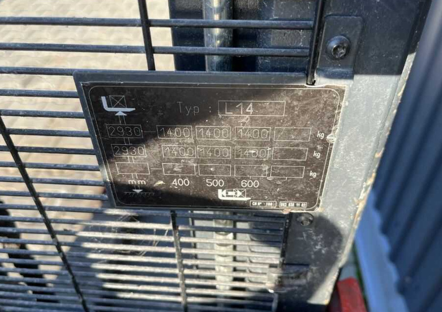 Linde L14 - Stacker: picture 5 Linde L14 - Stacker: picture 5