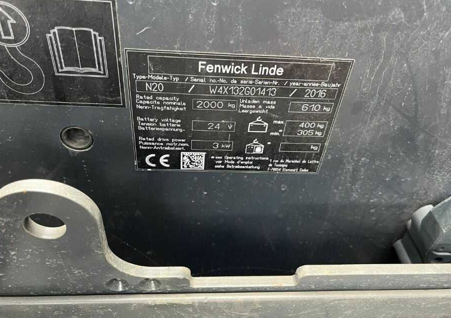 Linde N20 - Order picker: picture 4 Linde N20 - Order picker: picture 4