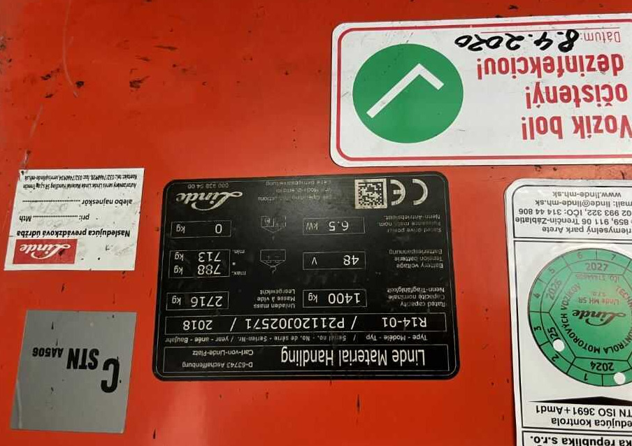 Linde R14-01 - Reach truck: picture 4 Linde R14-01 - Reach truck: picture 4