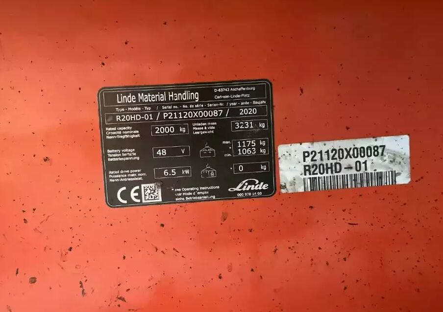 Linde R20HD-01 - Reach truck: picture 4 Linde R20HD-01 - Reach truck: picture 4
