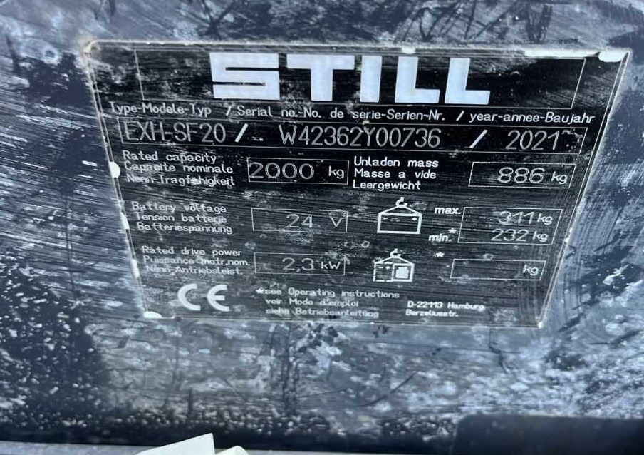 Still EXH-SF20 - Pallet truck: picture 4 Still EXH-SF20 - Pallet truck: picture 4