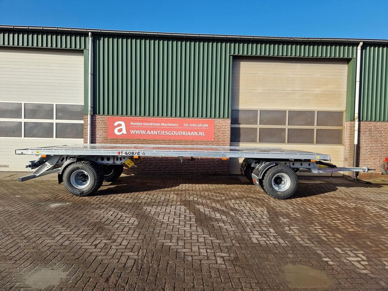 Onbekend Balenwagen - Dropside/ Flatbed trailer: picture 1 Onbekend Balenwagen - Dropside/ Flatbed trailer: picture 1