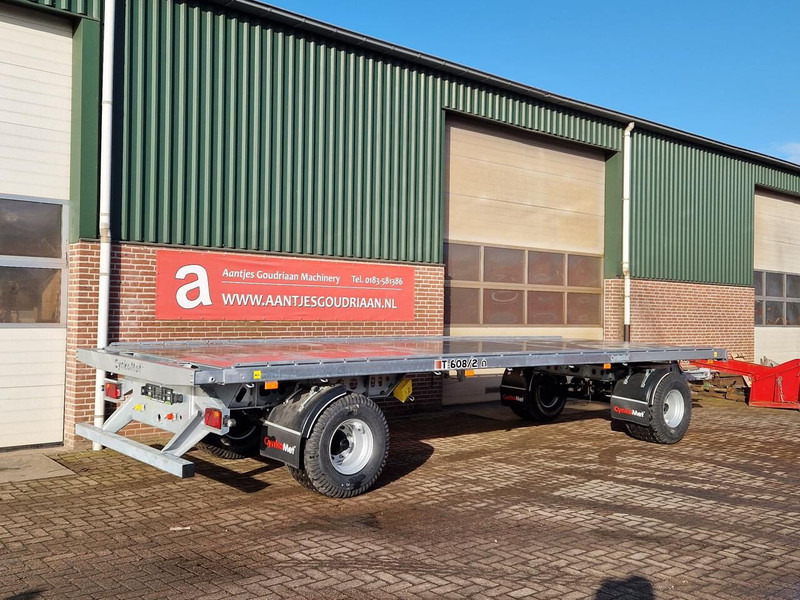 Onbekend Balenwagen - Dropside/ Flatbed trailer: picture 4 Onbekend Balenwagen - Dropside/ Flatbed trailer: picture 4