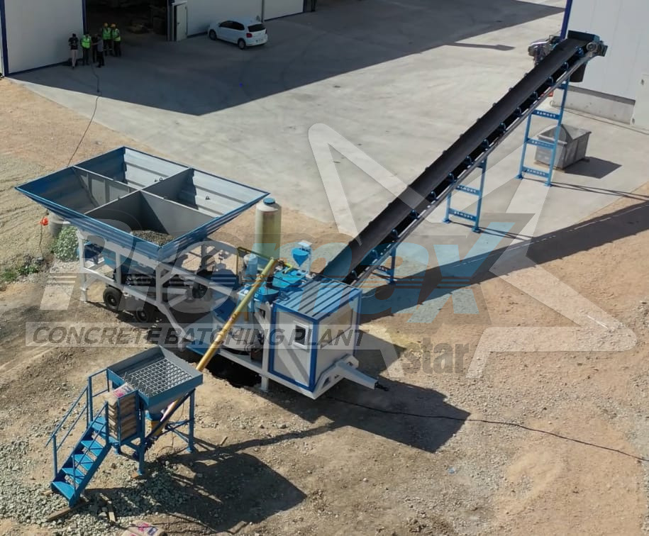 PROMAX MOBILE CONCRETE PLANT M35-PLNT (35M3/H) - Concrete plant: picture 4 PROMAX MOBILE CONCRETE PLANT M35-PLNT (35M3/H) - Concrete plant: picture 4